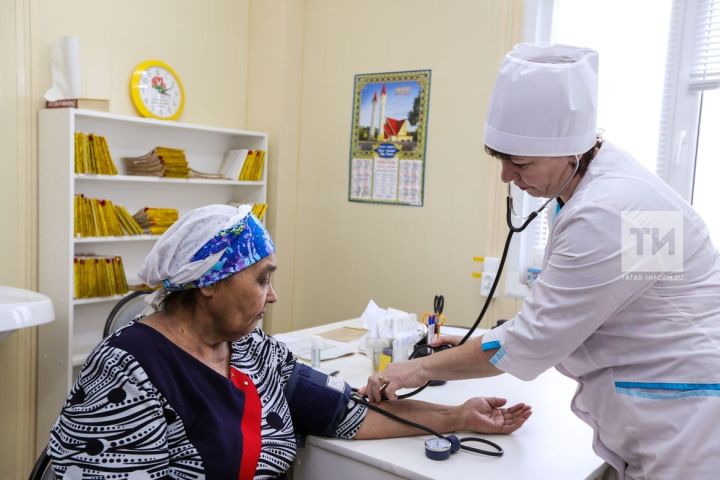 Татарстанда илкүләм проект ярдәмендә 9 меңнән артык өлкән кеше диспансеризация узды