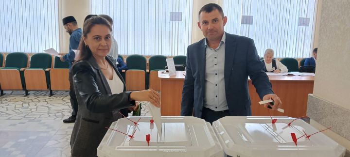 Саба мәдәният йортындагы 2482 номерлы сайлау участогыннан фоторепортаж