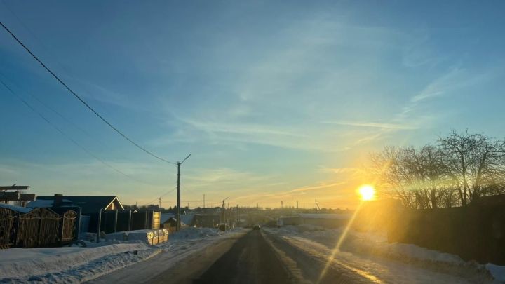 Бүген синоптиклар Сабада аяз, кояшлы һава вәгъдә итә