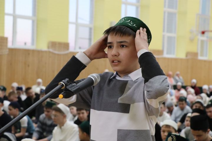 Сабада мәктәп укучылары өчен районкүләм ифтар узды