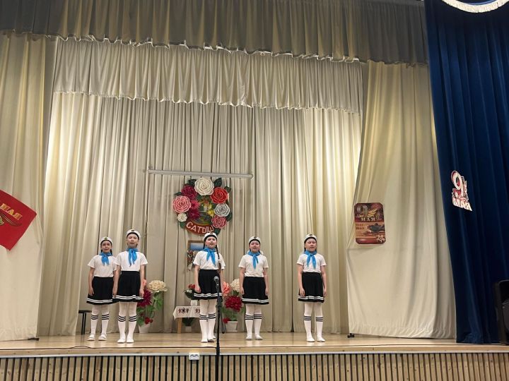 Сатыш авылында Җиңү бәйрәме алдыннан митинг һәм бәйрәм концерты узды