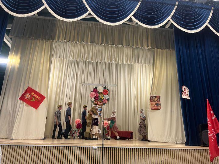 Сатыш авылында Җиңү бәйрәме алдыннан митинг һәм бәйрәм концерты узды