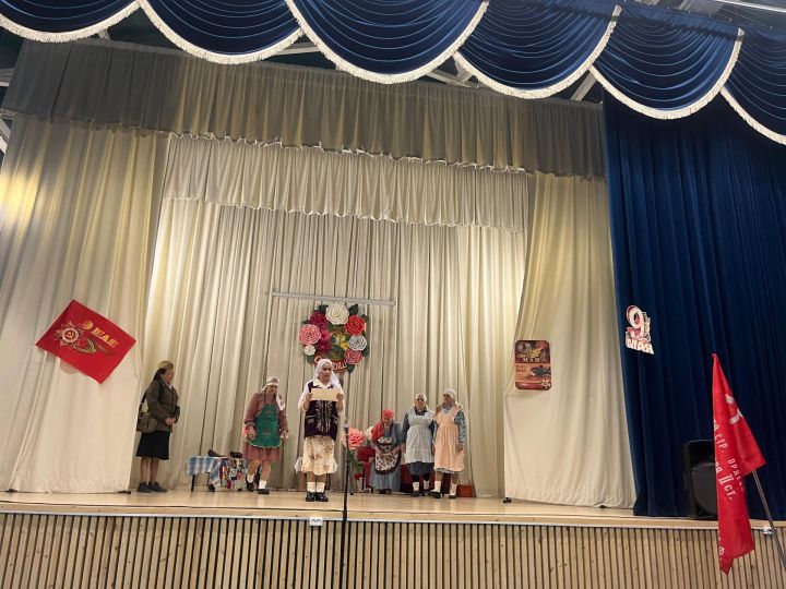 Сатыш авылында Җиңү бәйрәме алдыннан митинг һәм бәйрәм концерты узды