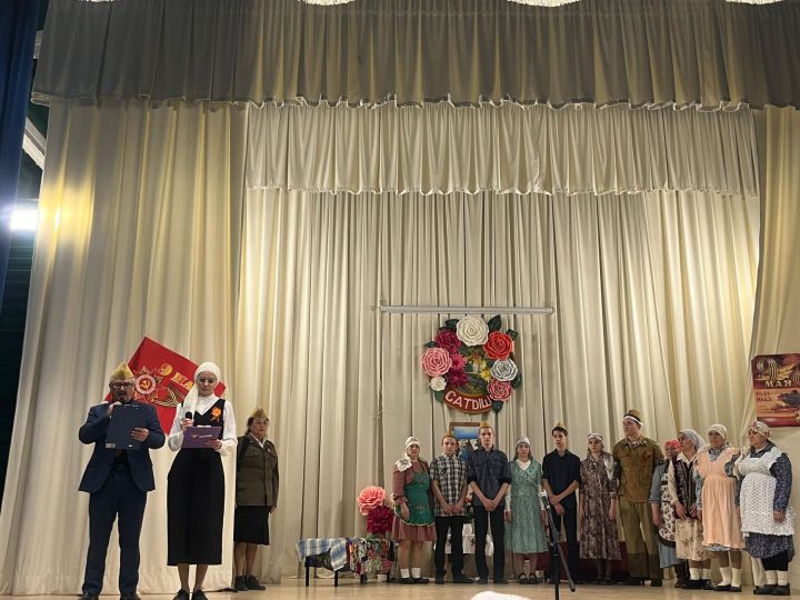 Сатыш авылында Җиңү бәйрәме алдыннан митинг һәм бәйрәм концерты узды