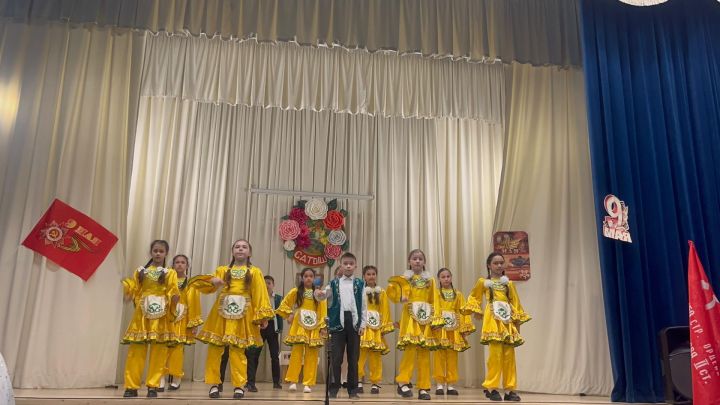 Сатыш авылында Җиңү бәйрәме алдыннан митинг һәм бәйрәм концерты узды