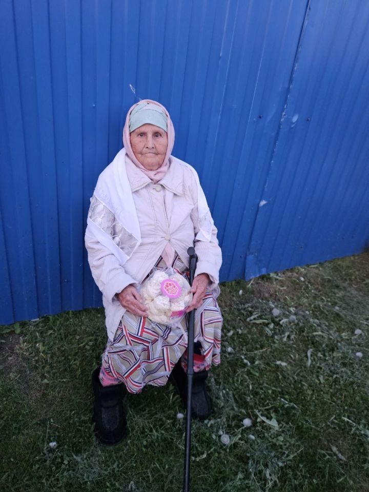 Иләбәрдә бирнә җыючыларны самовар куеп, бәлеш салып каршы алдылар