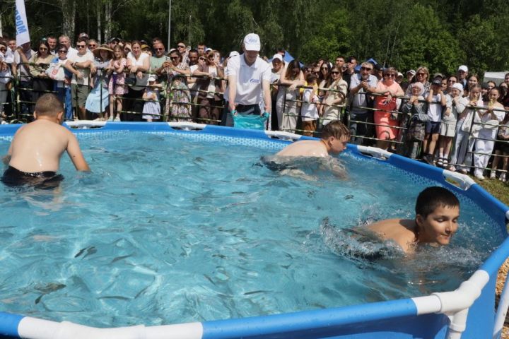 Күлдә балык  йөзәдер,  күп тотканнар җиңәдер