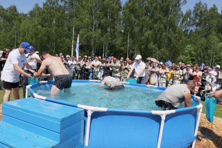 Күлдә балык  йөзәдер,  күп тотканнар җиңәдер