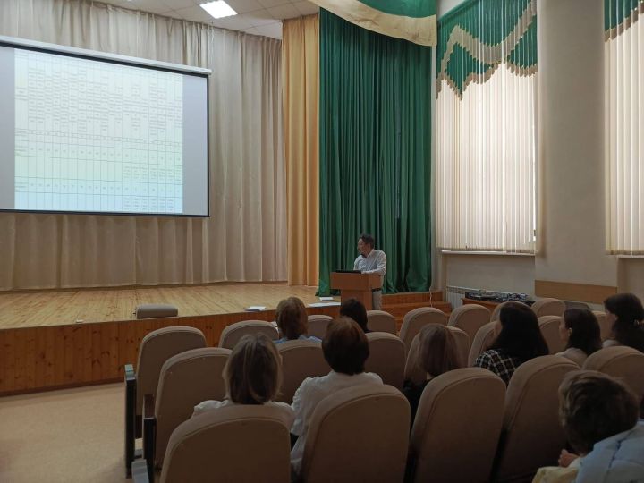 Саба муниципаль районы мәгариф хезмәткәрләренең август конференциясе кысаларында математика укытучылары секциясе