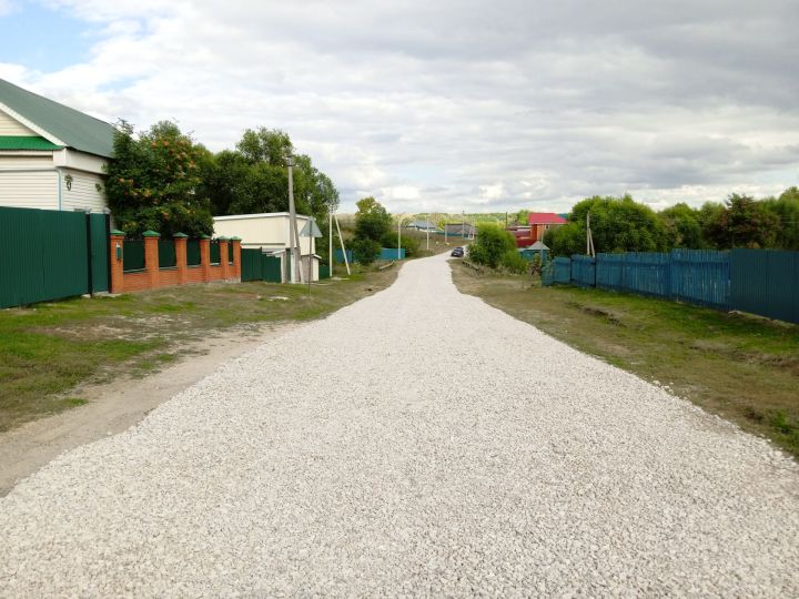 Тимершык авыл җирлегендә юллар салына