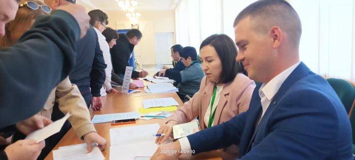 Сабаның 2482 номерлы сайлау участогында тавыш бирү оешкан төстә дәвам итә