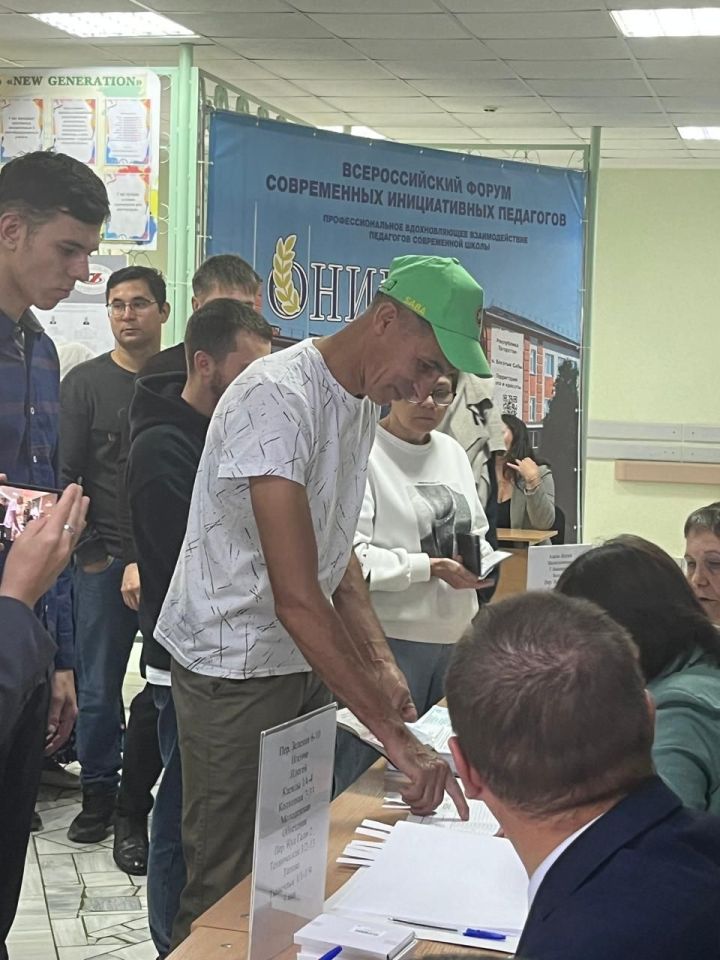 «Сайлауларда катнашу- һәрберебезнең гражданлык бурычы» - ди махсус хәрби операция ветераны Илдус Рафыйков