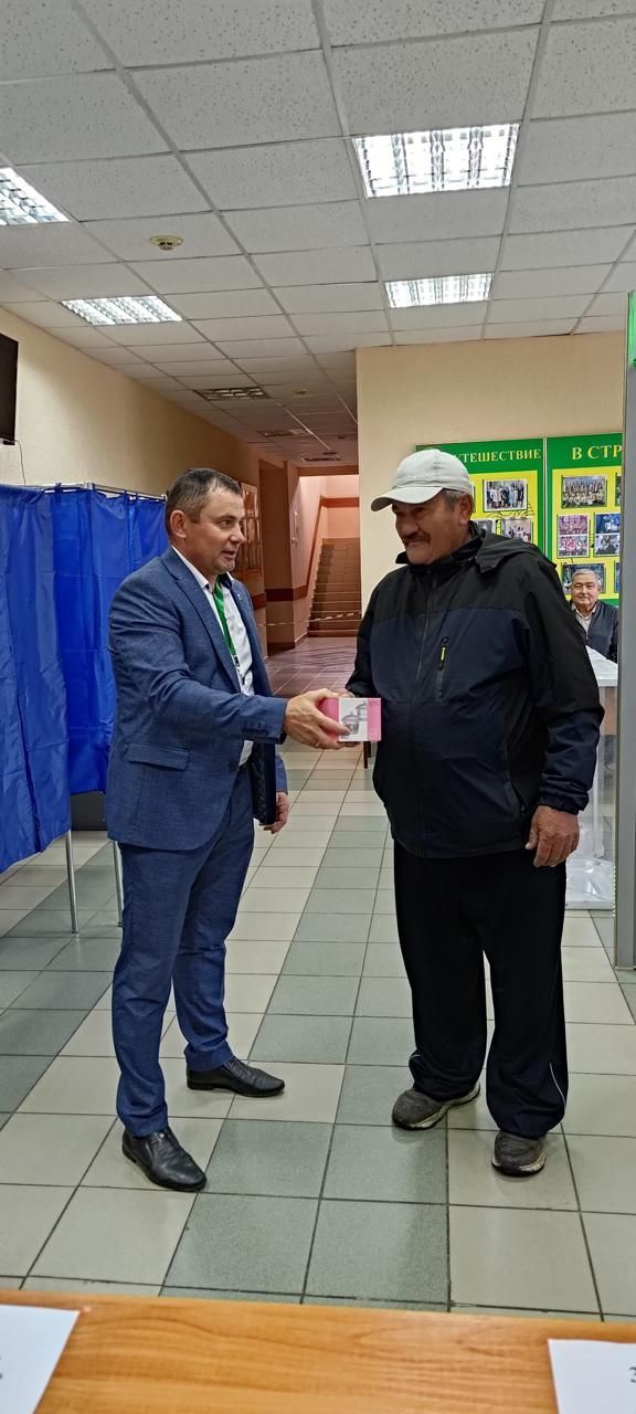 «Матур киләчәгебез өчен тавыш бирдем»