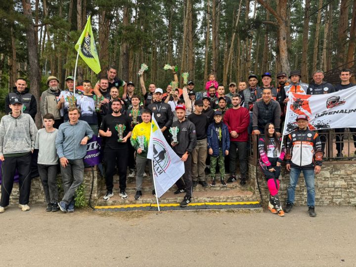 Эндуро буенча Татарстан Республикасы Чемпионатында яшь мотоциклчыларыбыз уңышы