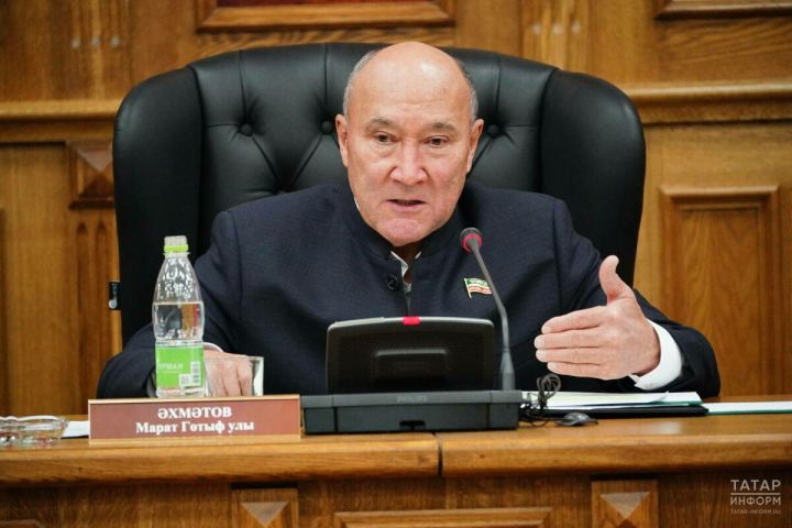 Марат Әхмәтов Татарстанның Дәүләт Советы Рәисе вазифаларын башкаручы итеп билгеләнде