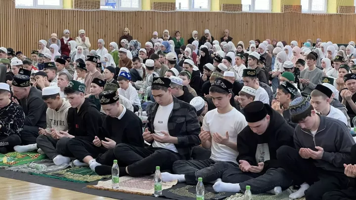 Сабада мәктәп укучылары өчен ифтар ашы узды
