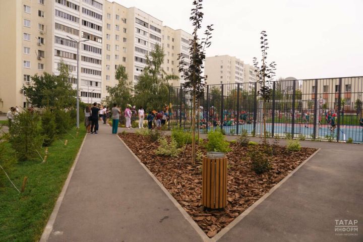 Күпфатирлы йорт ишегалдында бакча ясау штраф белән яный