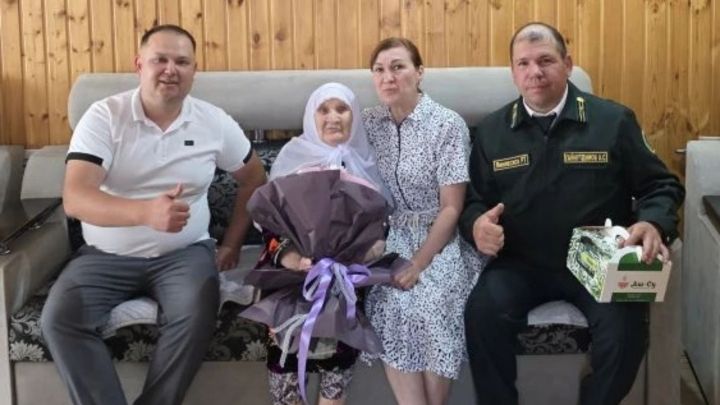 Сабабаш авылында яшәүче Касимова Мөсәлия Төхбәт кызы үзенең 90 яшьлек юбилеен билгеләп үтте