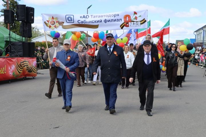 Сабада Бөек Җиңүнең 81 еллыгы тантанасы