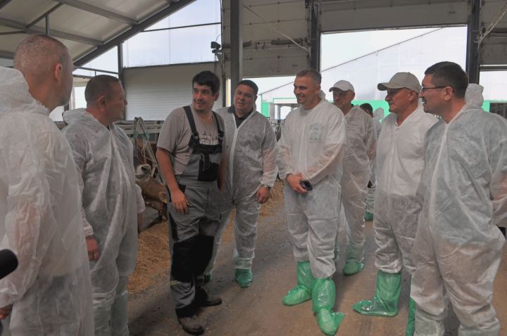 Белоруссия делегациясе  Саба районына   килде