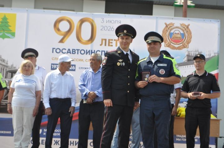 Байлар Сабасында  Дәүләт автоинспекциясе хезмәтенең 90 еллыгын билгеләп үттеләр