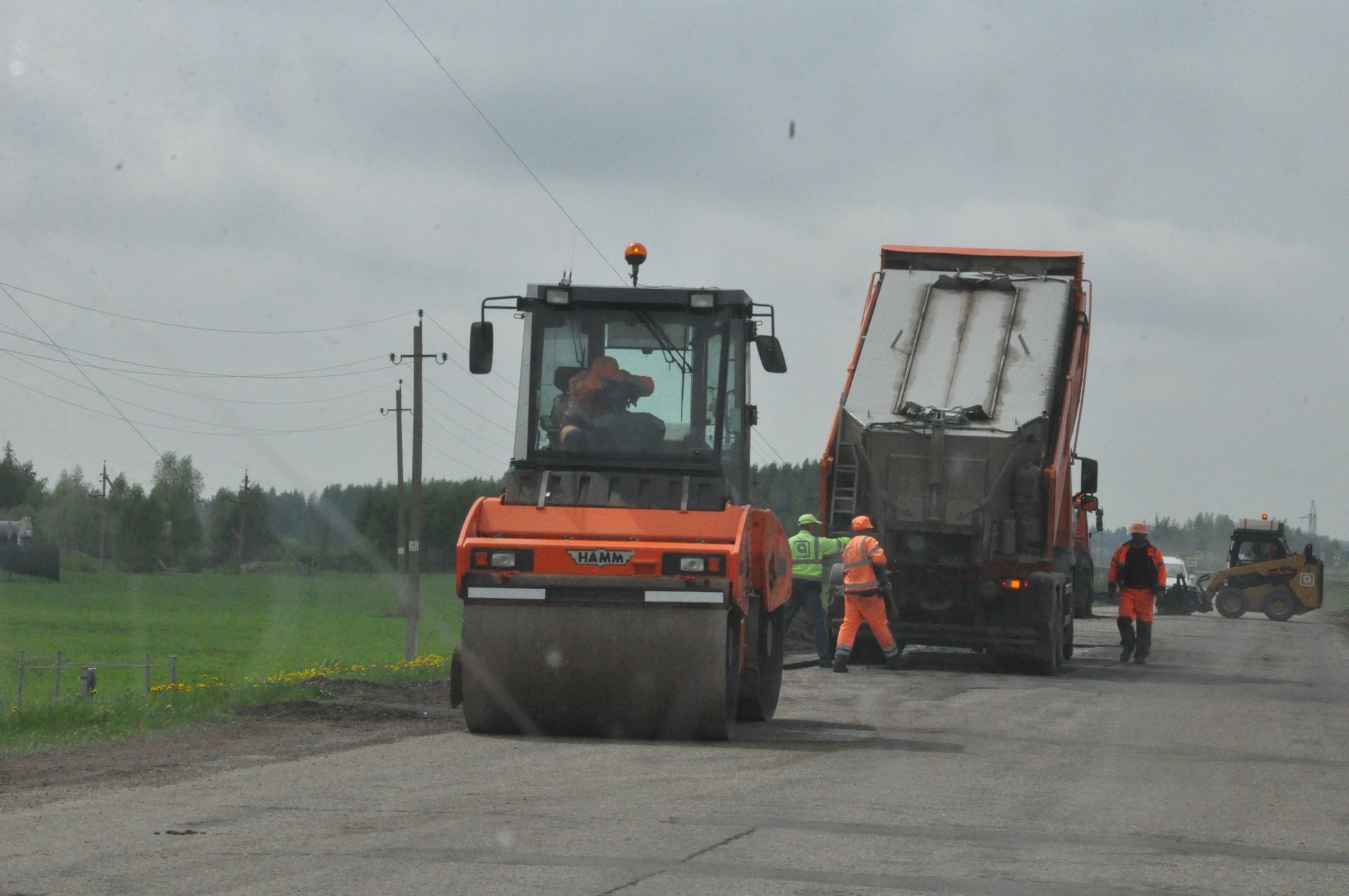 Шәмәрдән – Саба автомобиль трассасында юл ремонты