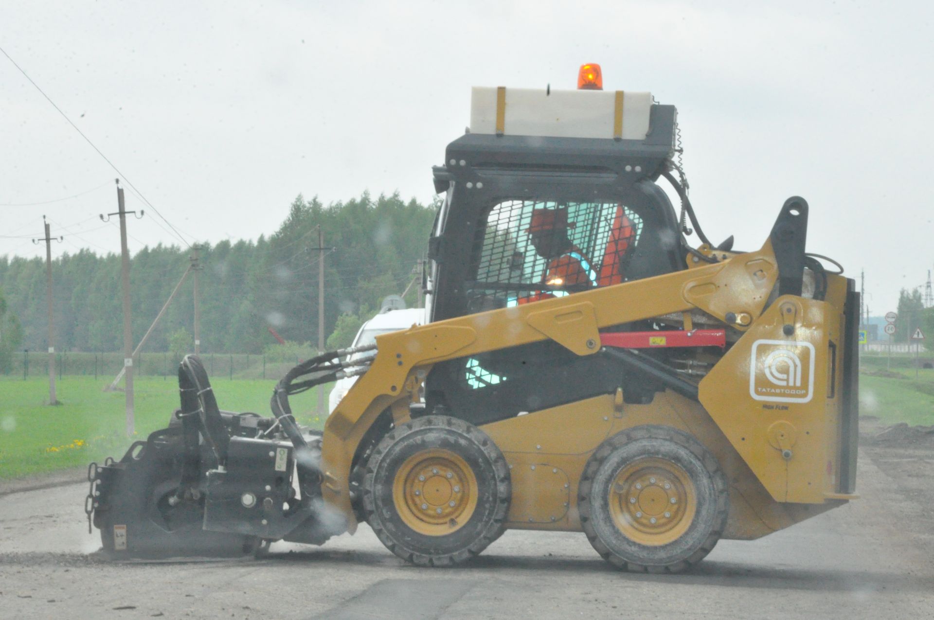 Шәмәрдән – Саба автомобиль трассасында юл ремонты