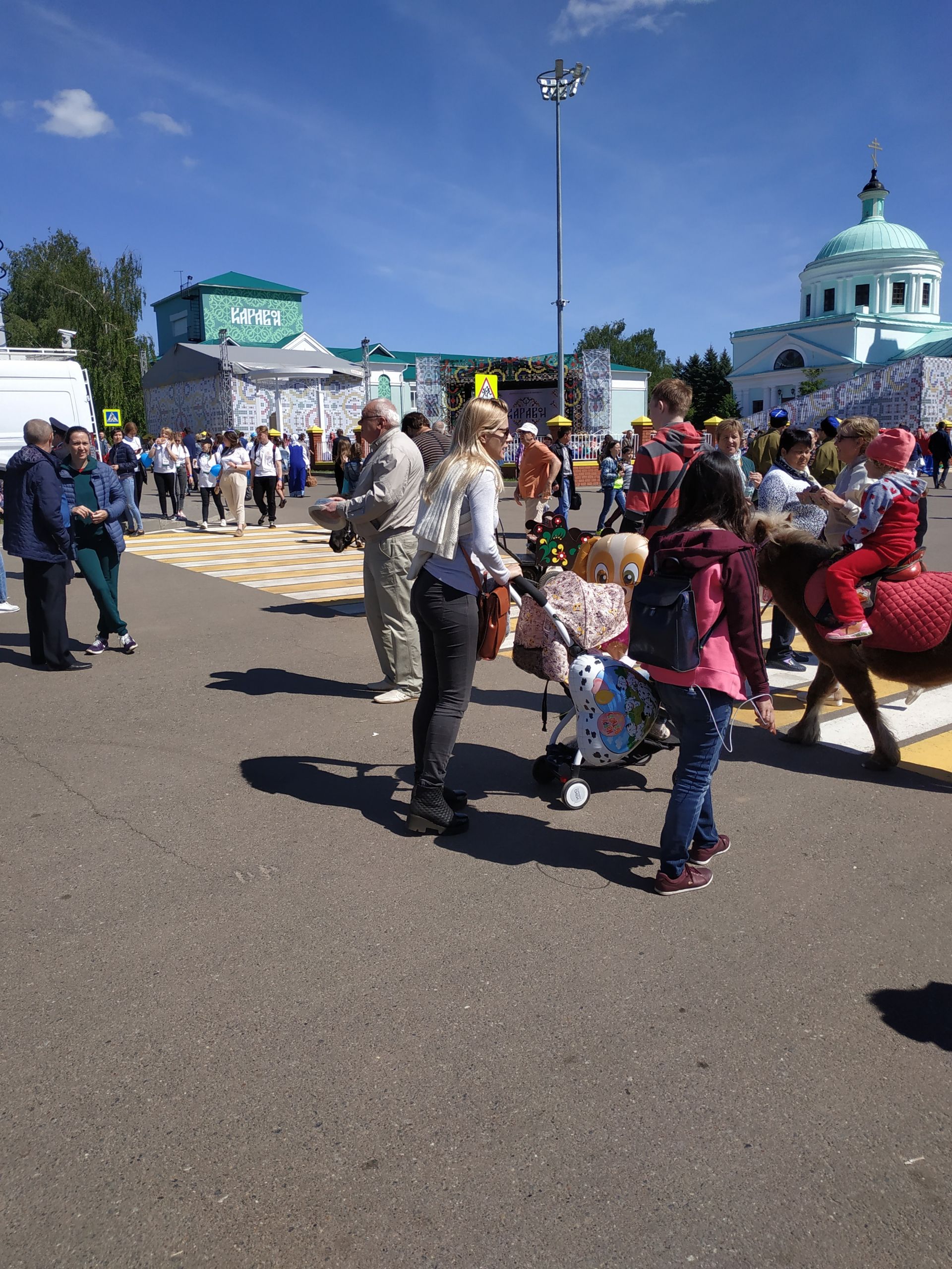 Лаеш районы Никольское авылында XXVII Бөтенроссия рус фольклоры фестивале “Каравон”