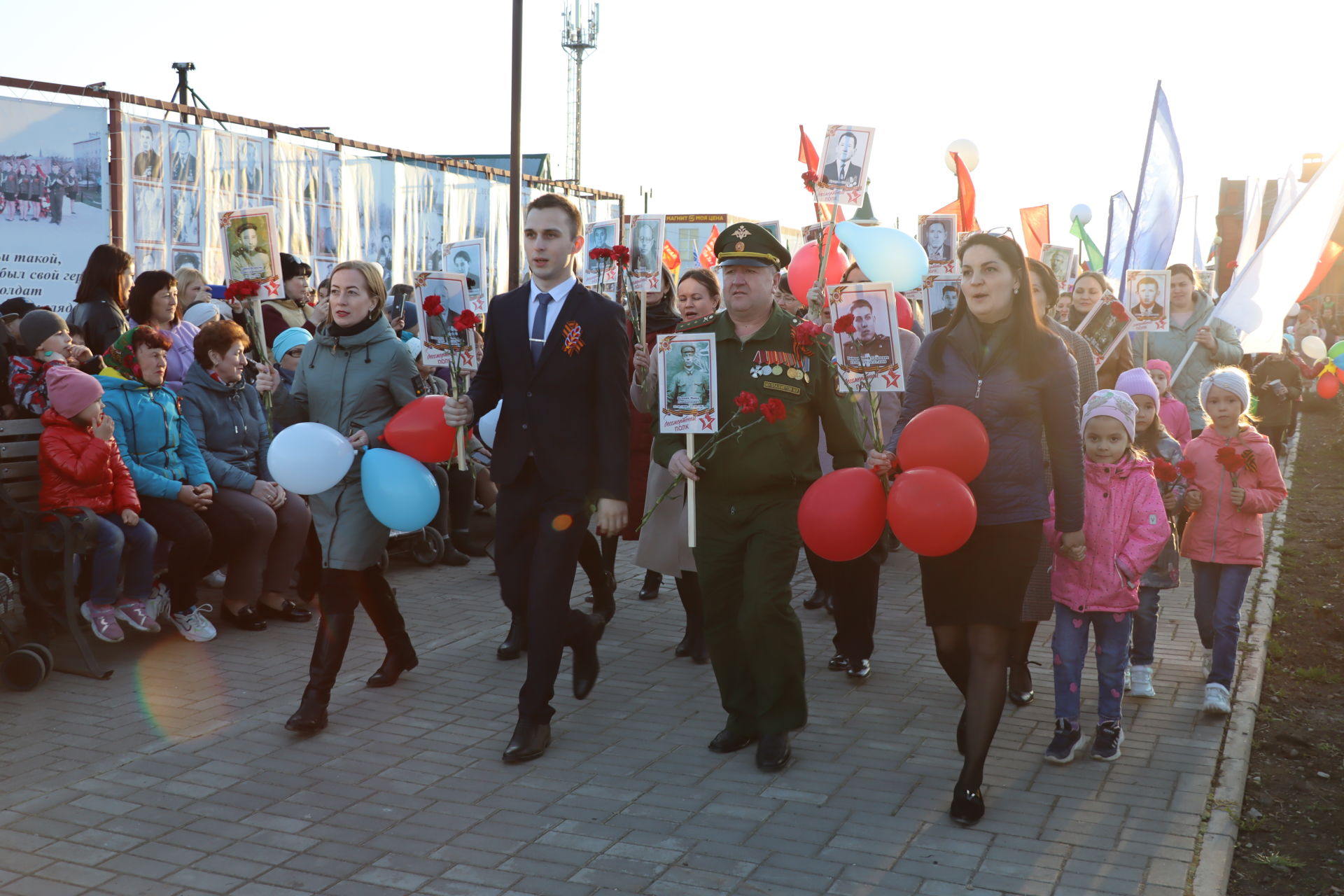 “Үлемсез  полк” йөрешен Шәмәрдән хезмәт  коллективлары  башлады