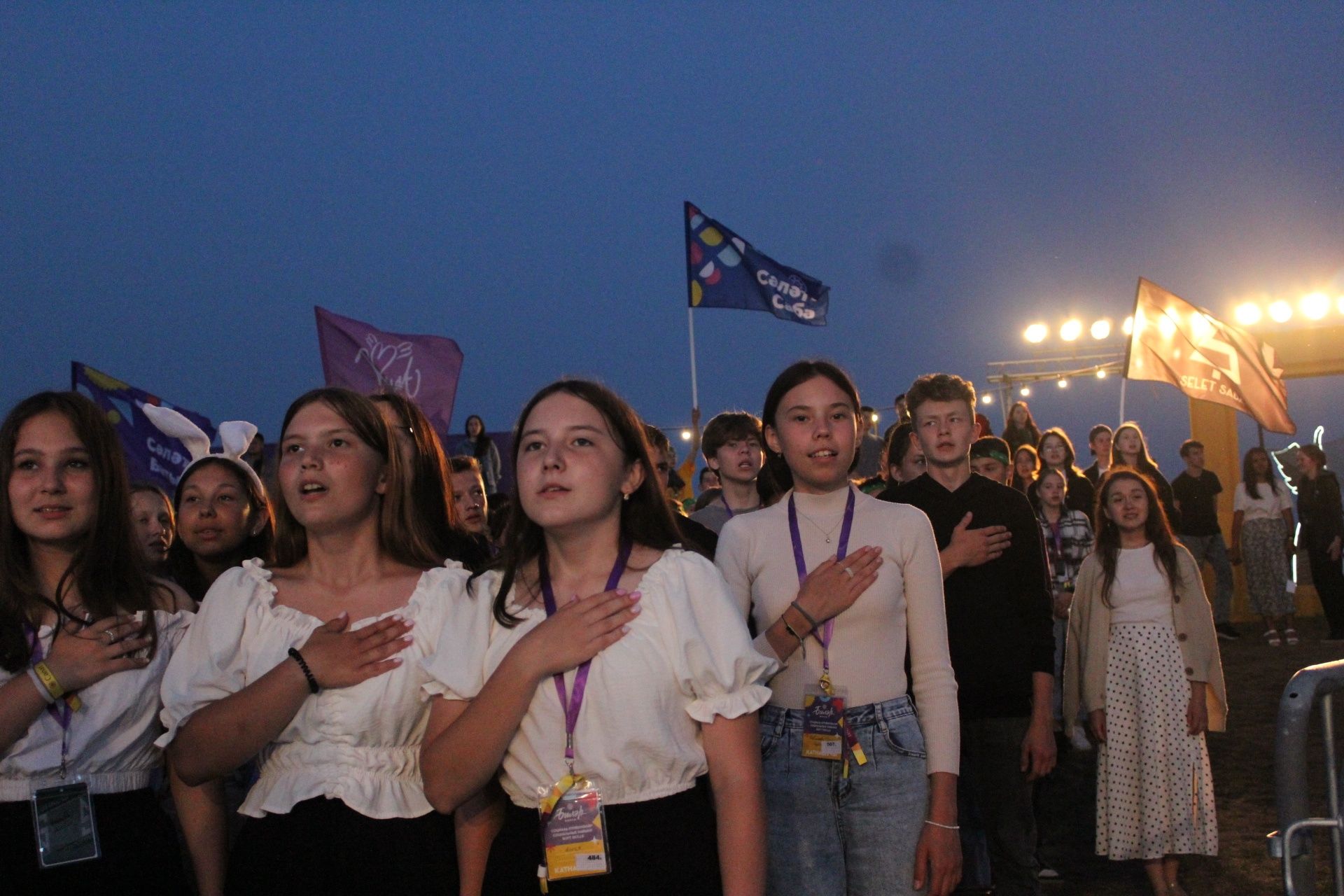 "Сәләт-Саба"да ял итүче яшь райондашларыбыз Биләрдә «Сәләт» форумында катнаша [фото]