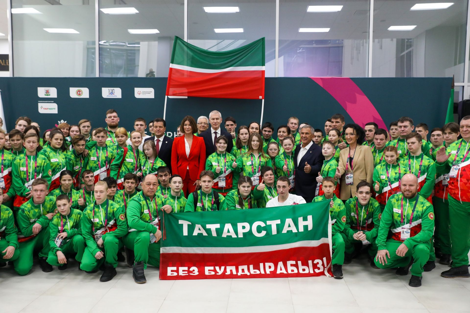 «Казан Экспо» мәйданчыгында Махсус Олимпиаданың Бердәм Уеннарын ачу тантанасы узды