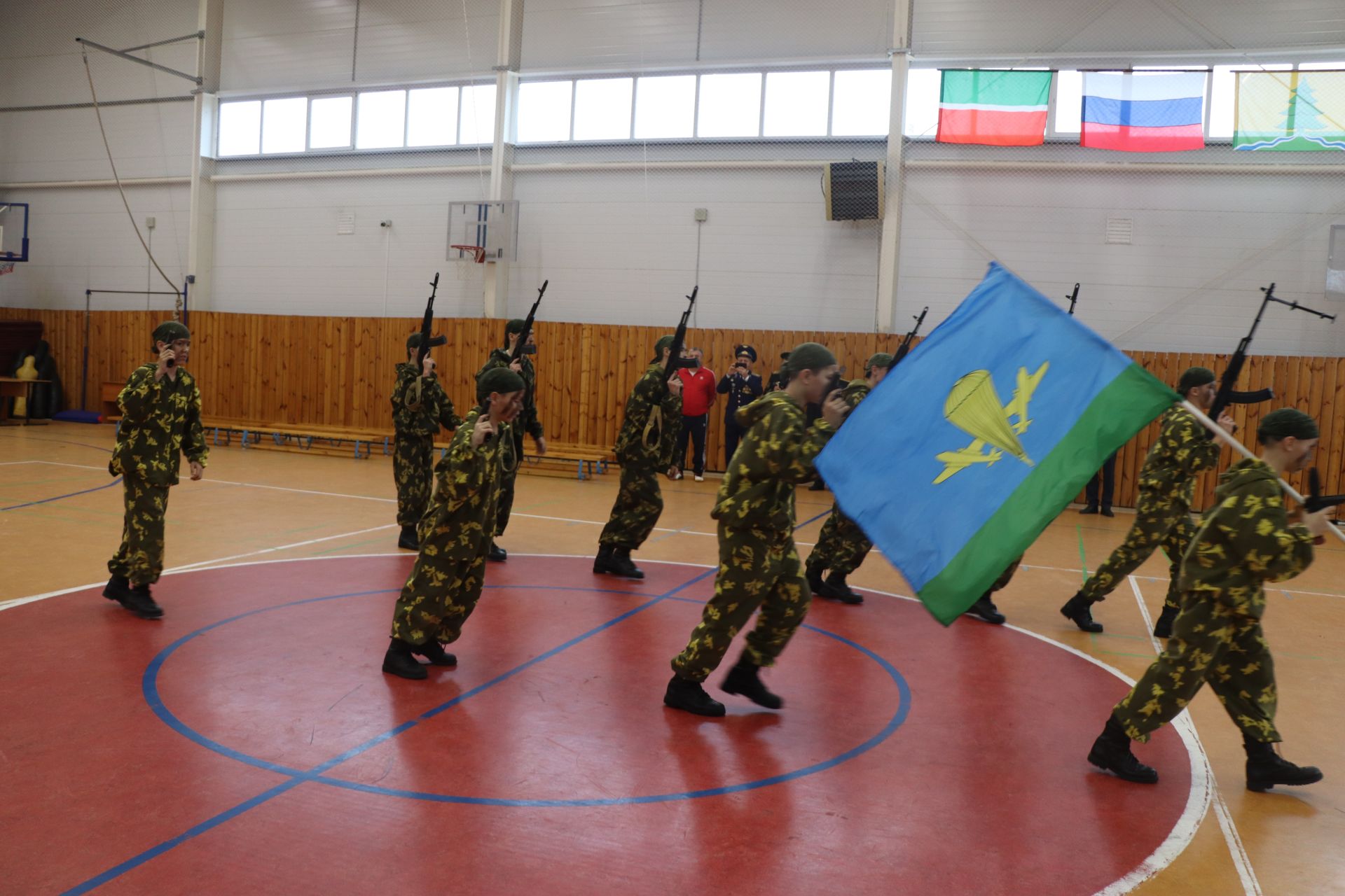 Икшермә кадет мәктәбендә «Алга-2023» Республика хәрби-спорт уеенары үтте