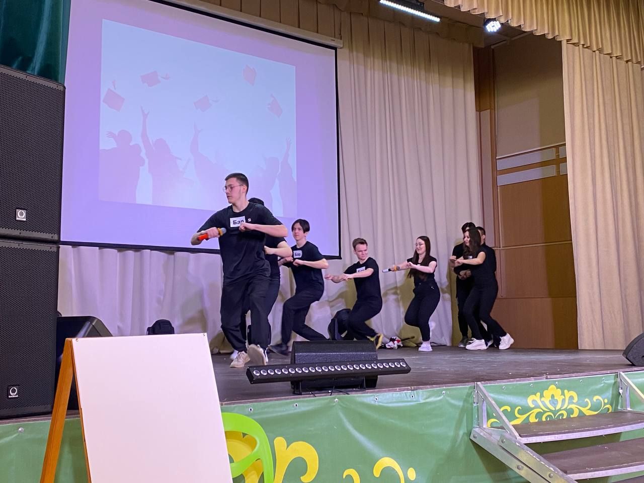 Район мәдәният йортында студентлар көненә багышланга «Студент party” күңел ачу чарасы узды