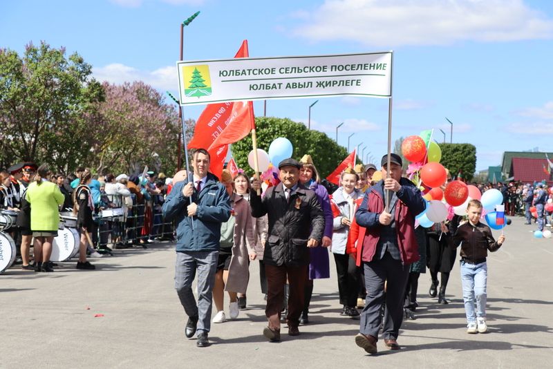 9 Май – Җиңү көнендә  Сабада 5 меңгә якын  кеше  парадка чыкты
