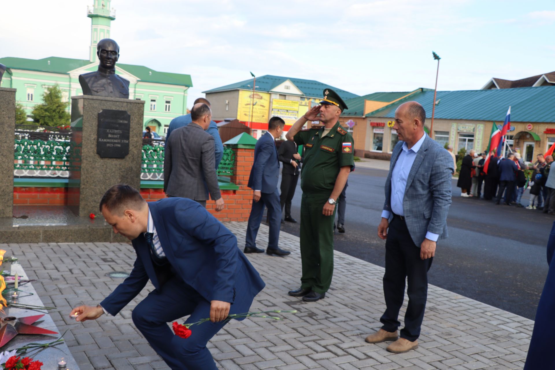 Сабада хәтер шәмнәре  кабынды