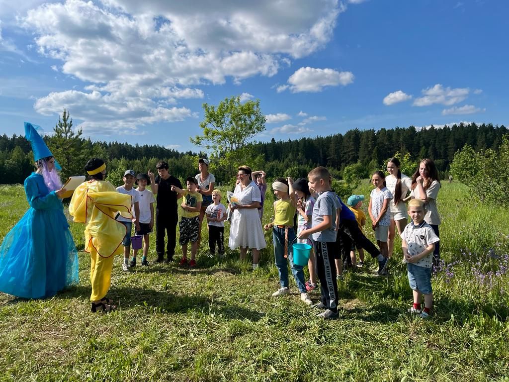 Кырбашта балалар Сабантуе булды