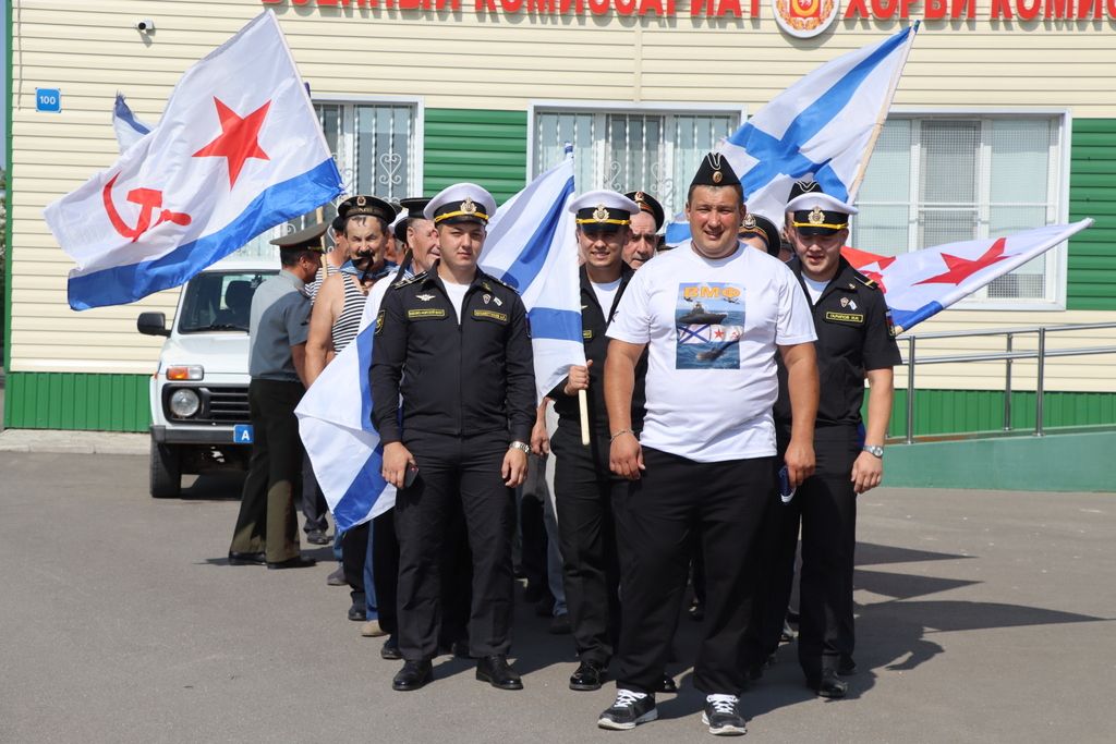 Саба  урамында диңгезчеләр  маршы узды