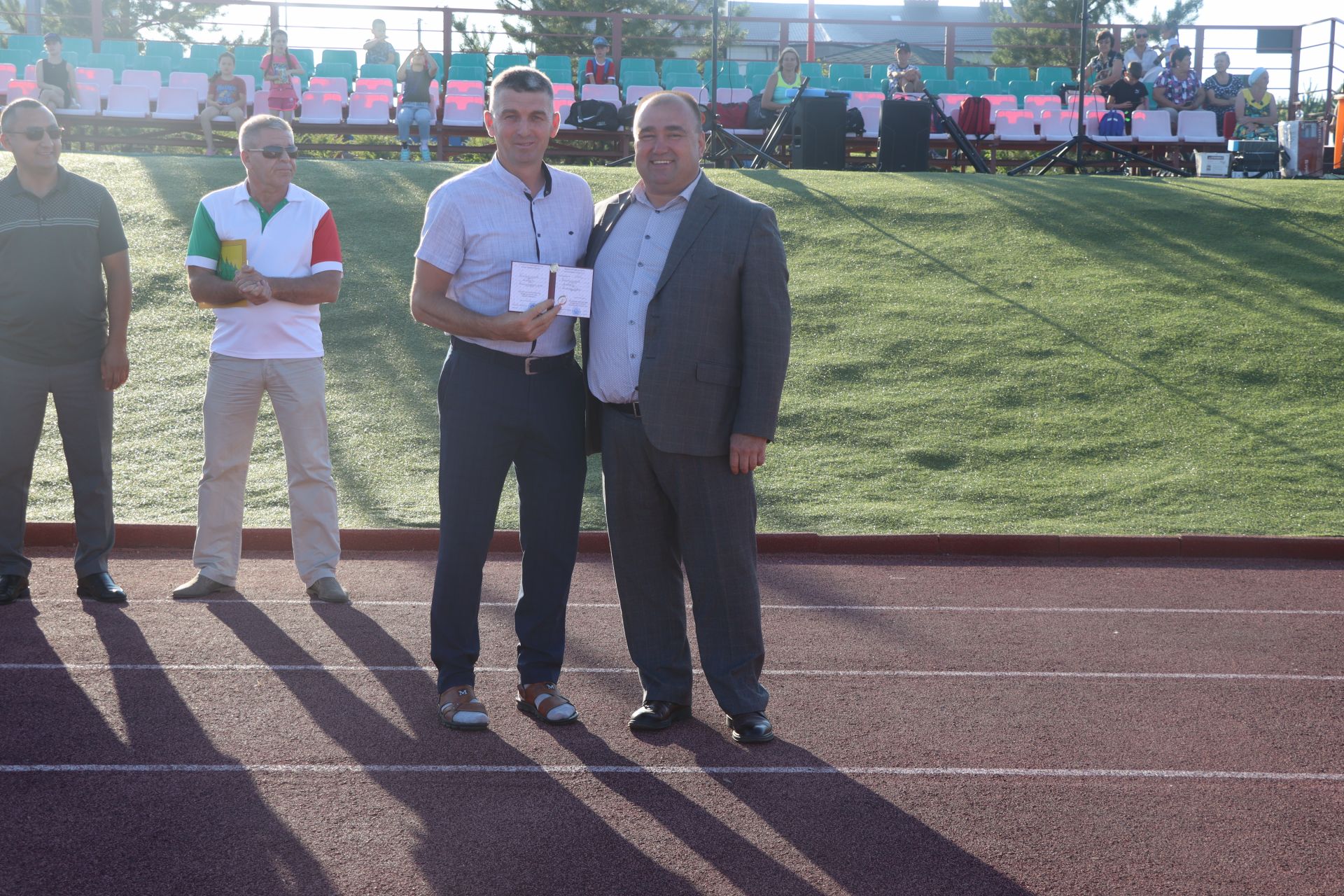 Сабада Физкультурачылар көне уңаеннан  спорт бәйрәме узды