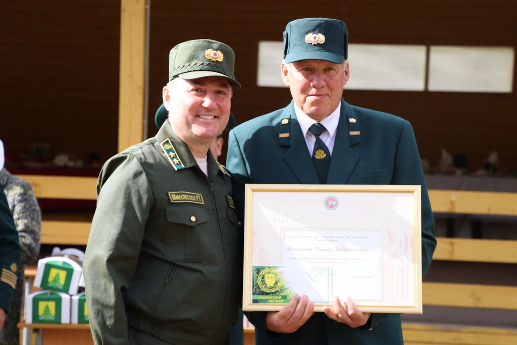 Саба урманчылыгында  үз  һөнәренең  осталары  ачыкланды