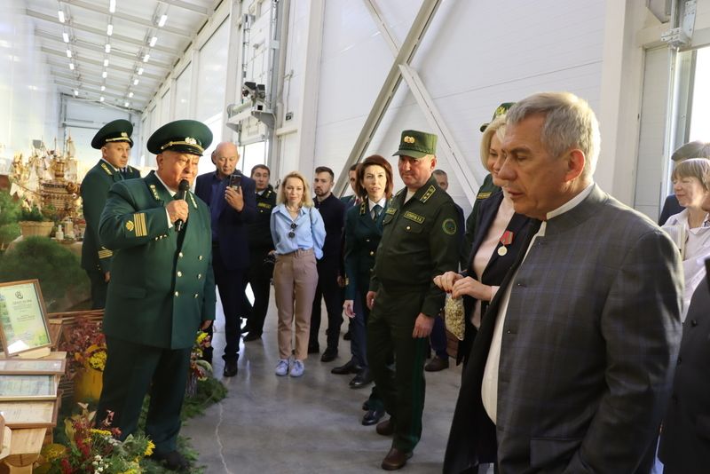 Бүген Россия вице-премьеры Виктория Абрамченко Саба  урман хуҗалыгында булды