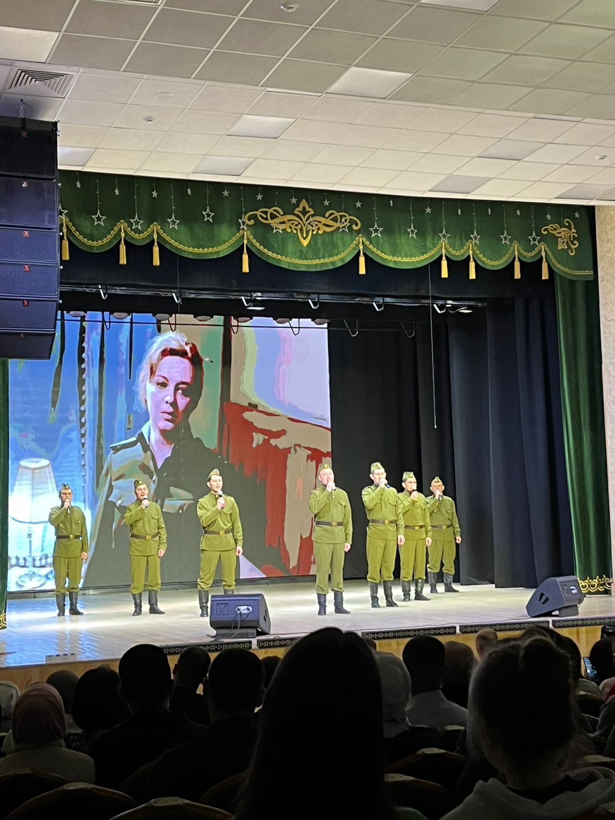 Саба мәдәният йортында махсус хәрби операциядәге райондашларыбызга ярдәм йөзеннән хәйрия концерты узды