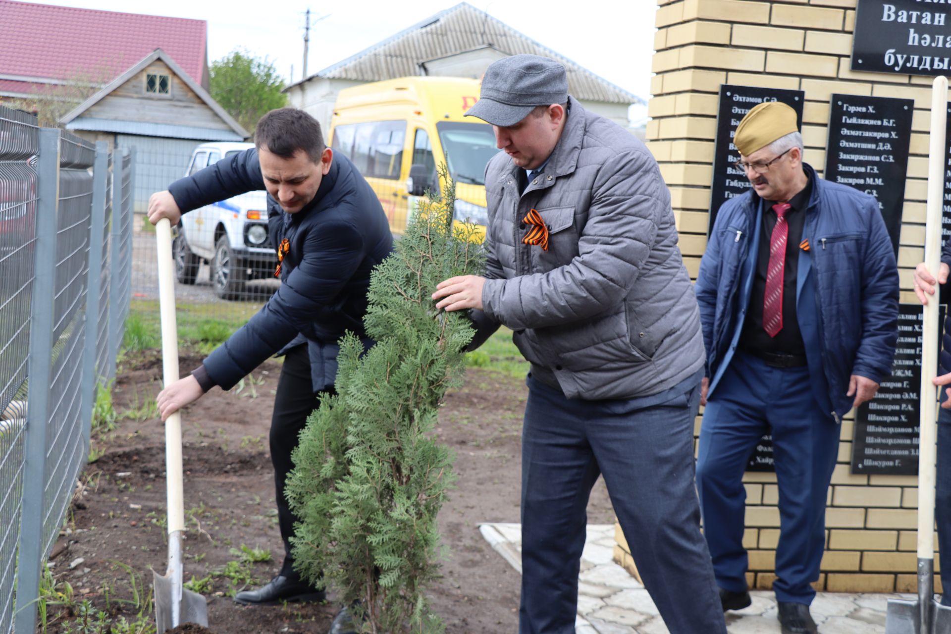 Мамалай авылында  обелиск  ачылды