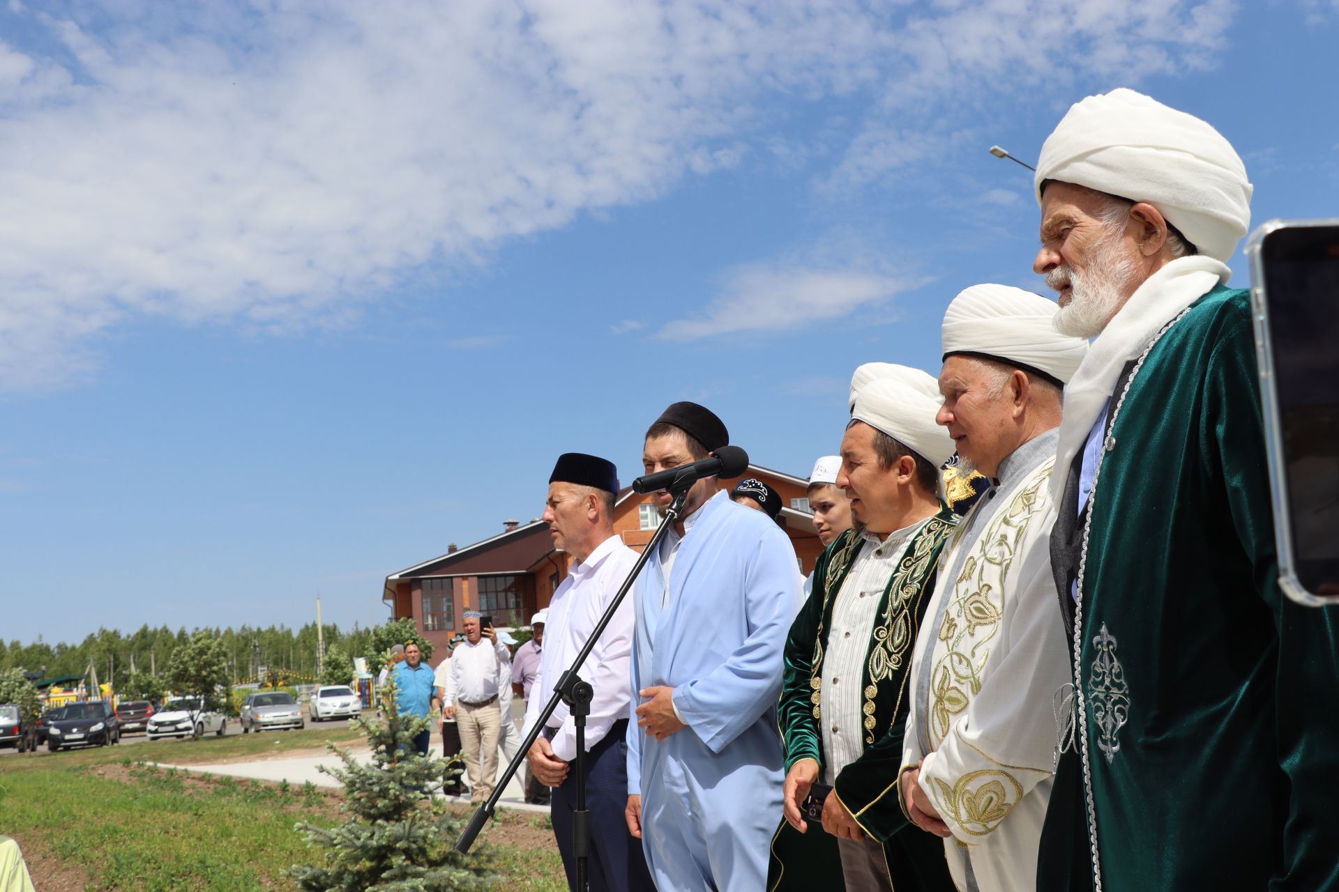 Сабада яңа «Тынычлык» мәчете ачылды (фоторепортаж)