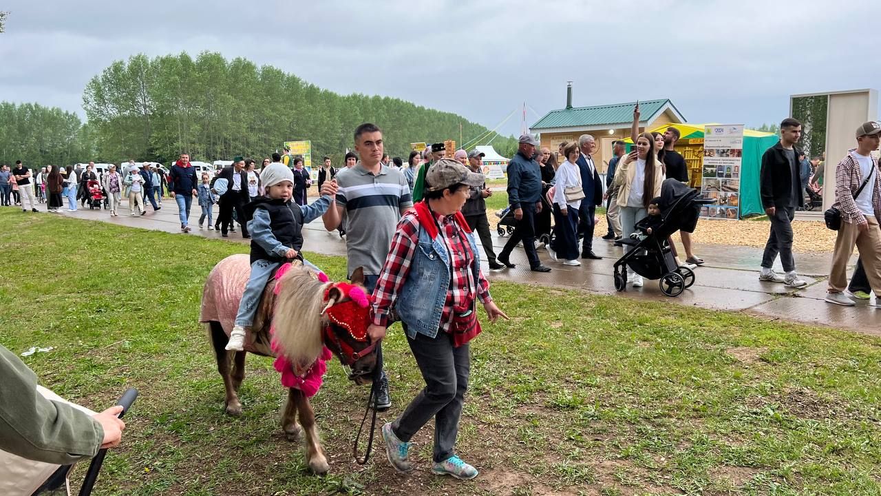 Саба Сабантуенда мәйдан янәшәсендә сәүдә гөрләде, балалар өчен махсус мәйданчыклар эшләде, аерым төр ярышлар да узды