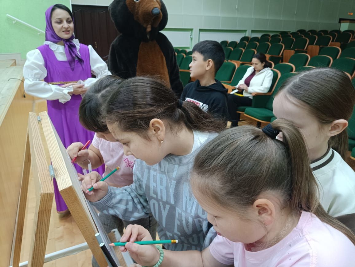 Шәмәрдән мәдәният йортында балалар өчен «Анимациянең сихри дөньясы» чарасы узды