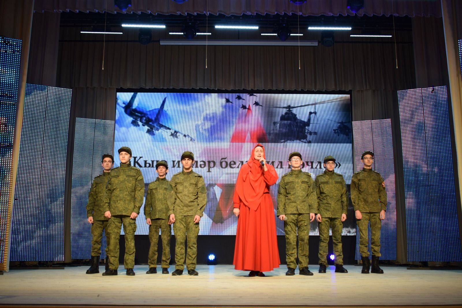Шәмәрдән мәдәният йортында «Безнең яшьлек иртә утка керде» дигән патриотик кичә булып узды