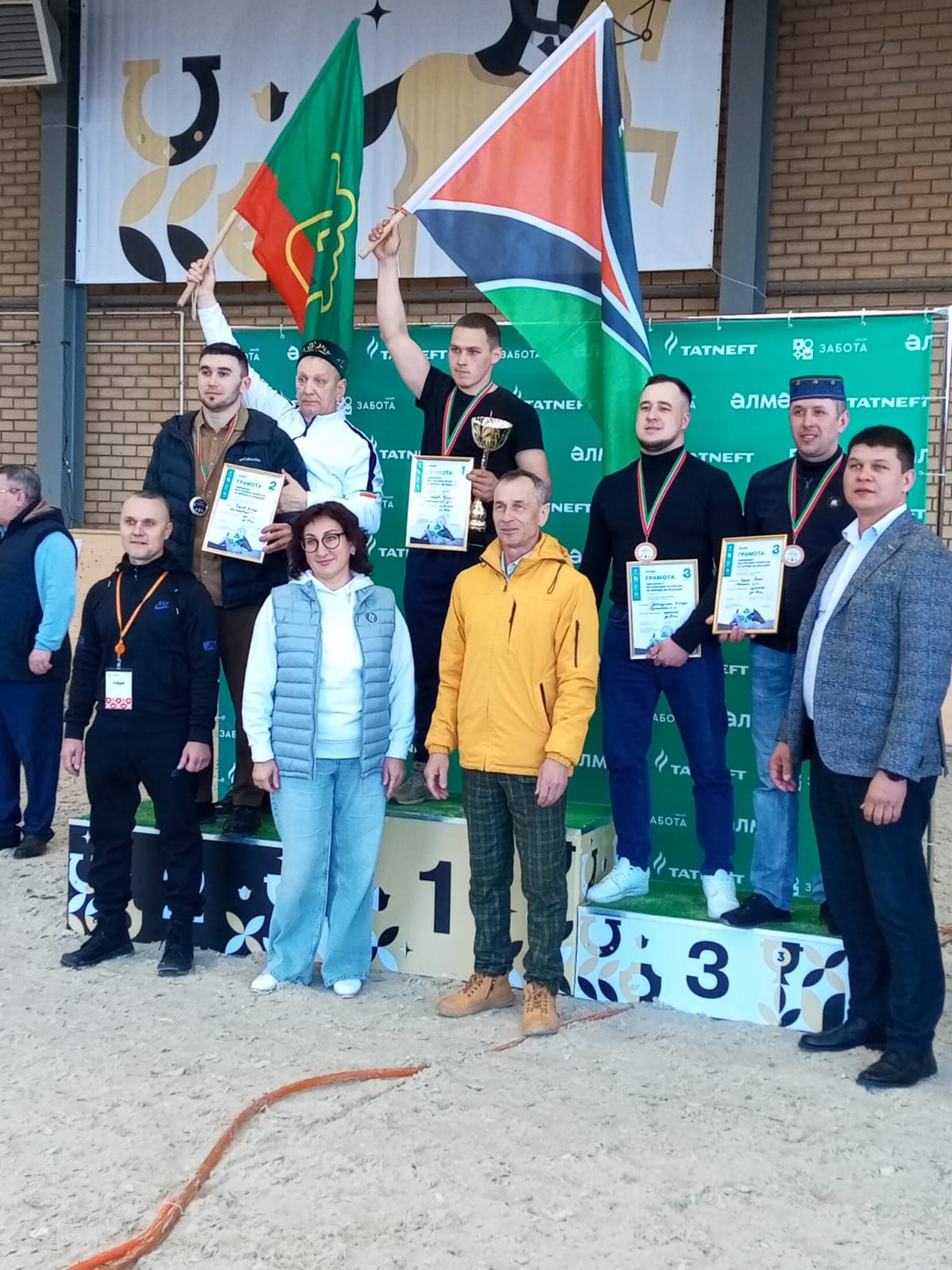Әлмәттә  аударыш буенча Татарстан  чемпионаты булды
