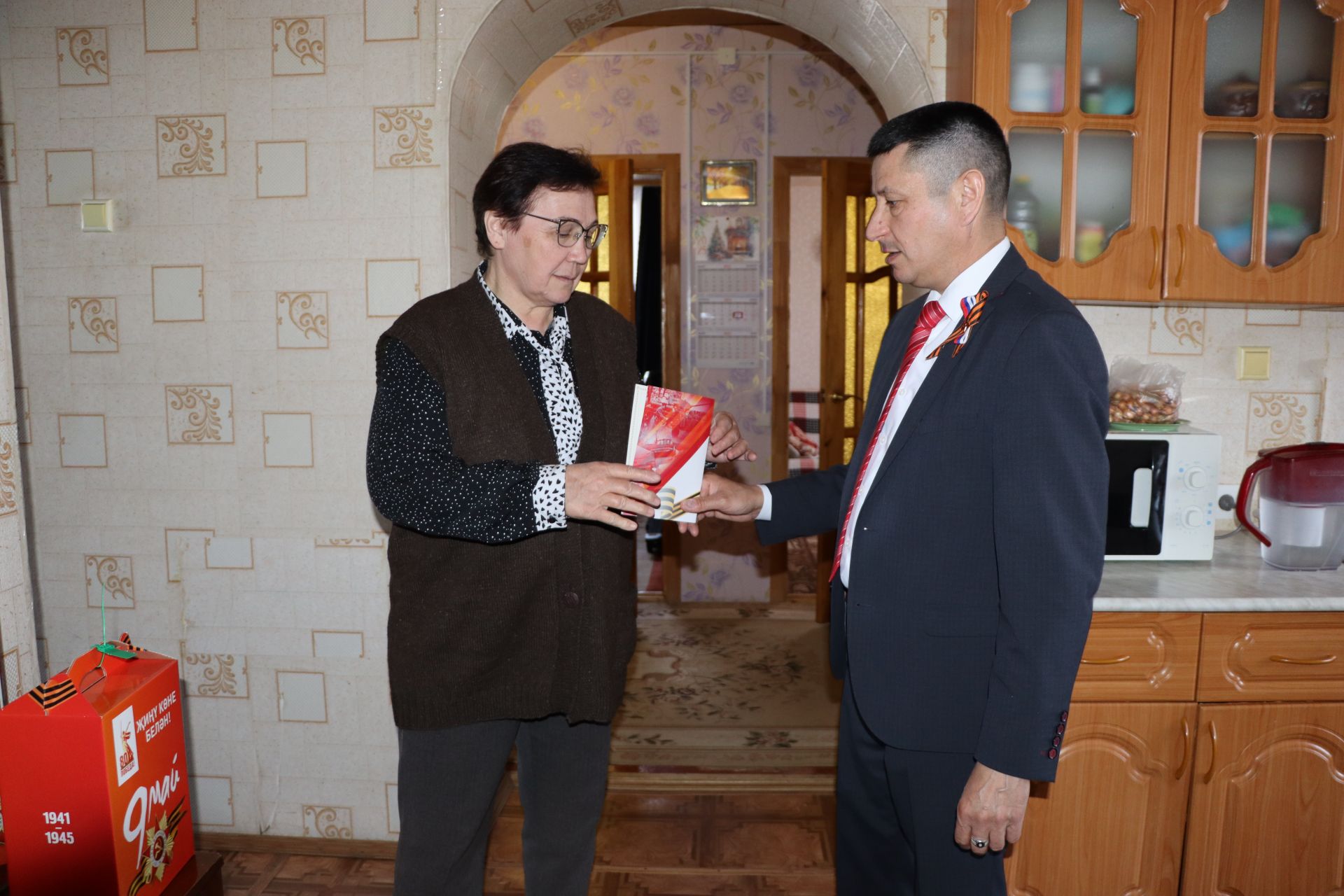 Бөек Җиңүнең 80 еллыгы уңаеннан  Юлбат һәм Түбән Шытсу авыл җирлекләрендә яшәүче тыл ветераннары һәм  Бөек Ватан сугышы ветераннарының   тол хатыннары хөрмәтләнде