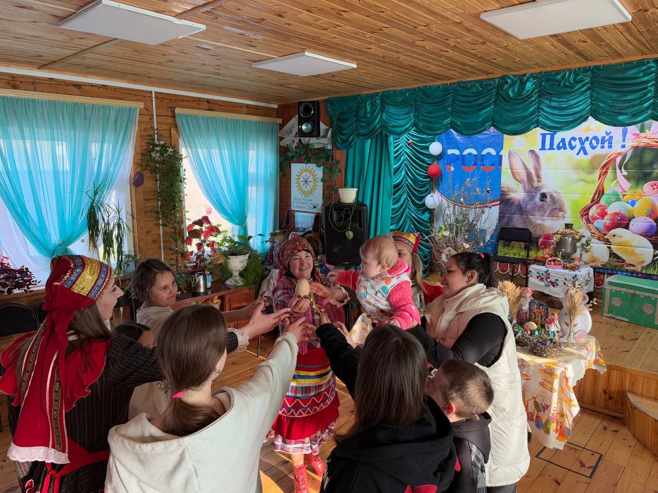 Кырбашта Пасханы бәйрәм иттеләр