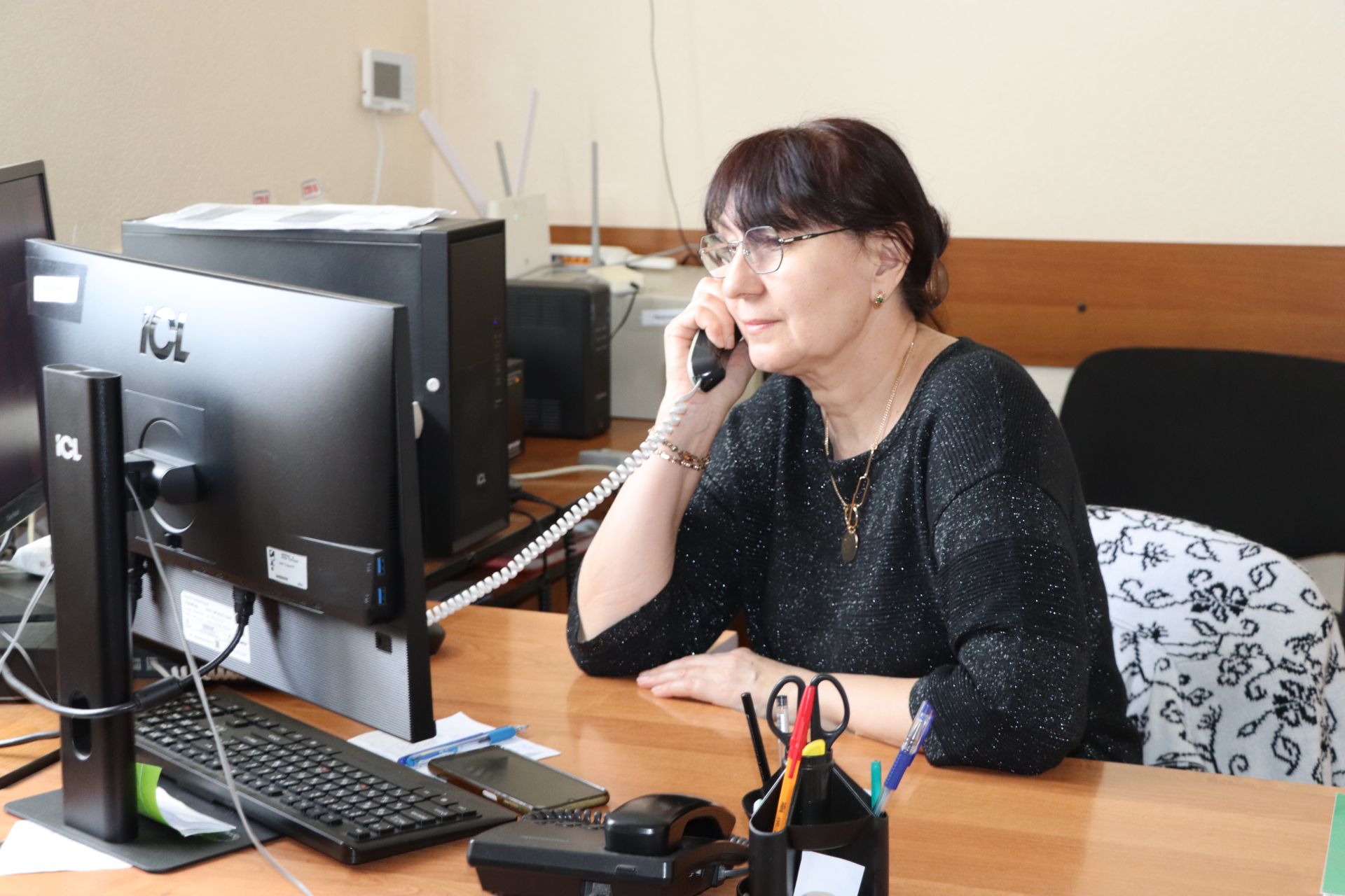 Росгвардия бинасында янгынга  каршы  өйрәнүләр узды